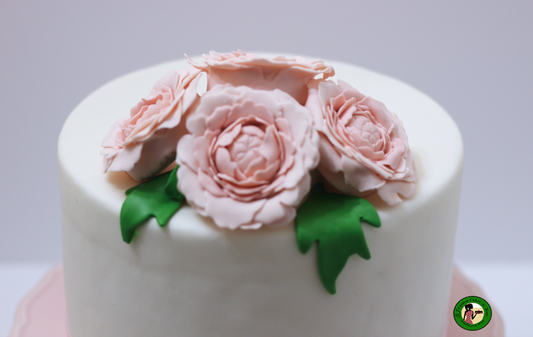 Easy Gumpaste Peony